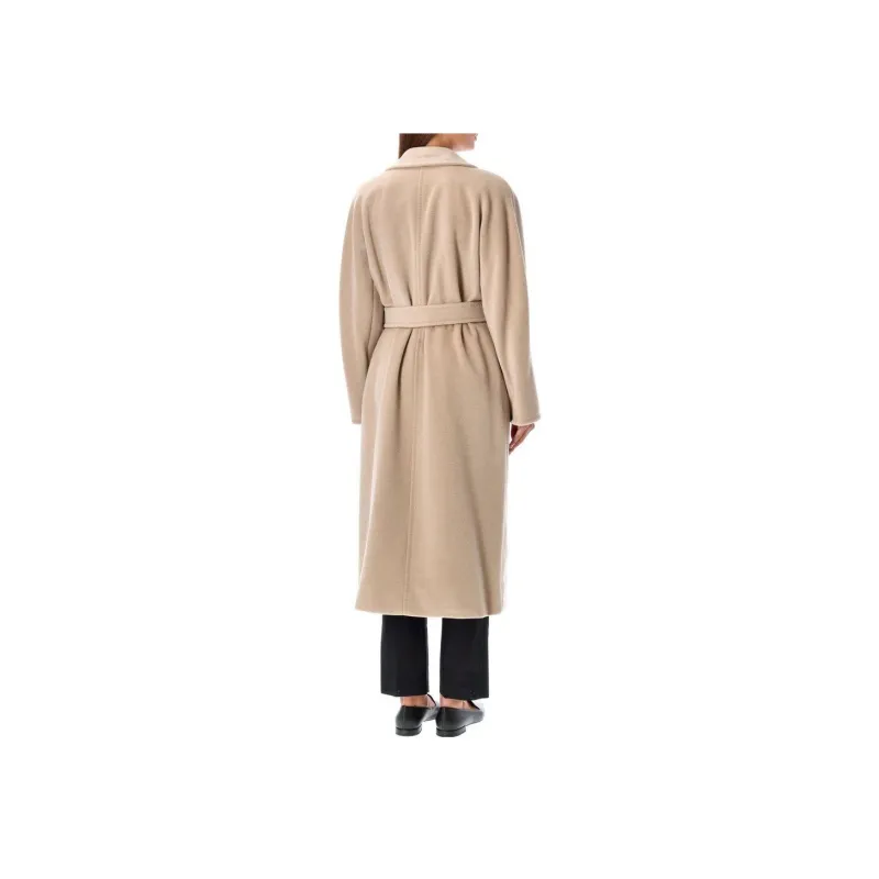 MaxMara Madame Double Breasted Belted Coat-4
