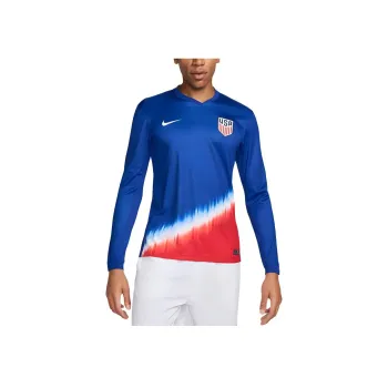 Nike Usmnt 2024 Stadium Away Men's Nike Dri FIT Soccer Long Sleeve Replica Jersey