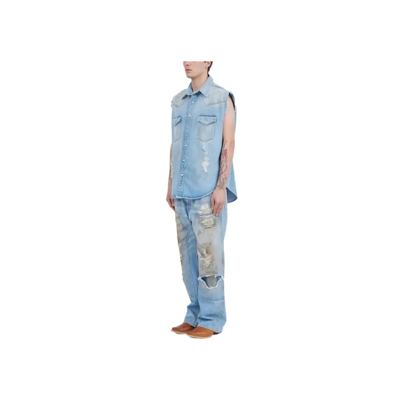 MM6 Maison Margiela Sleeveless Shirt-1