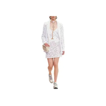CHANEL Jackets Women's White