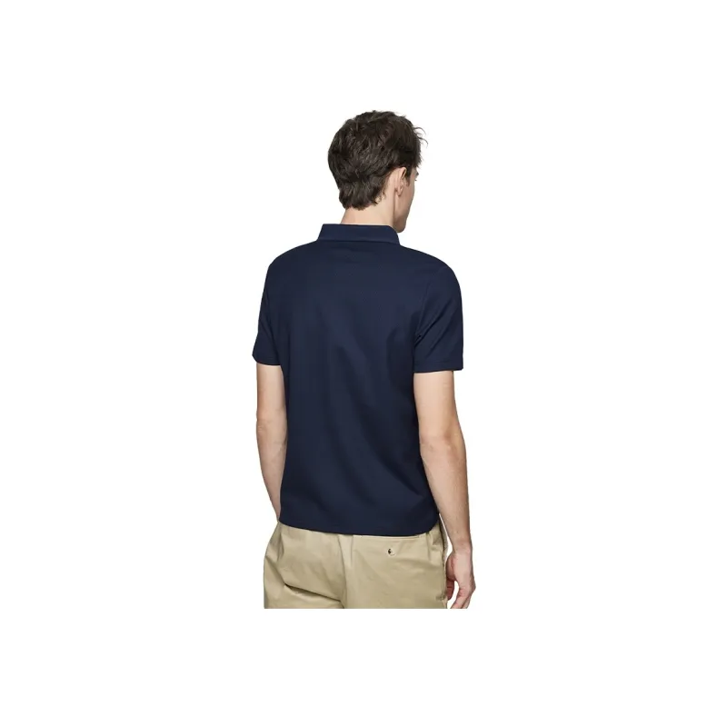 Red bean Polo Shirts Men-7