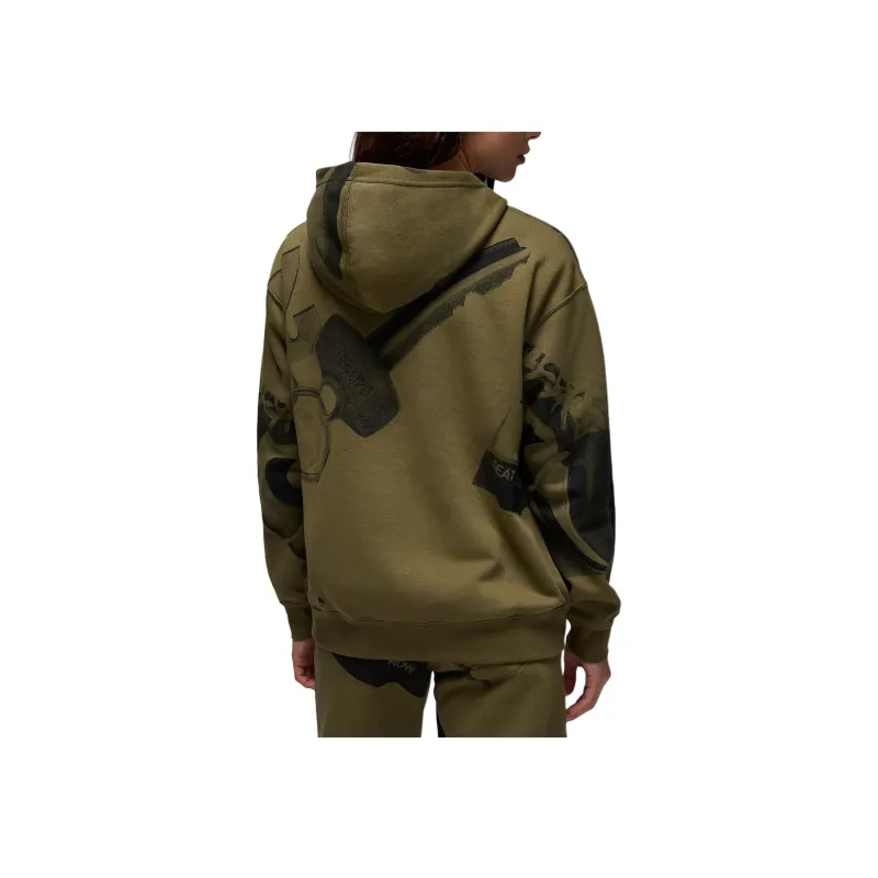 Jordan Brooklyn Fleece Women's Printed Pullover Hoodie-0