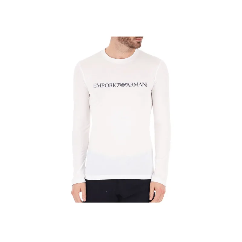 EMPORIO ARMANI Logo Printed Crewneck T Shirt-3