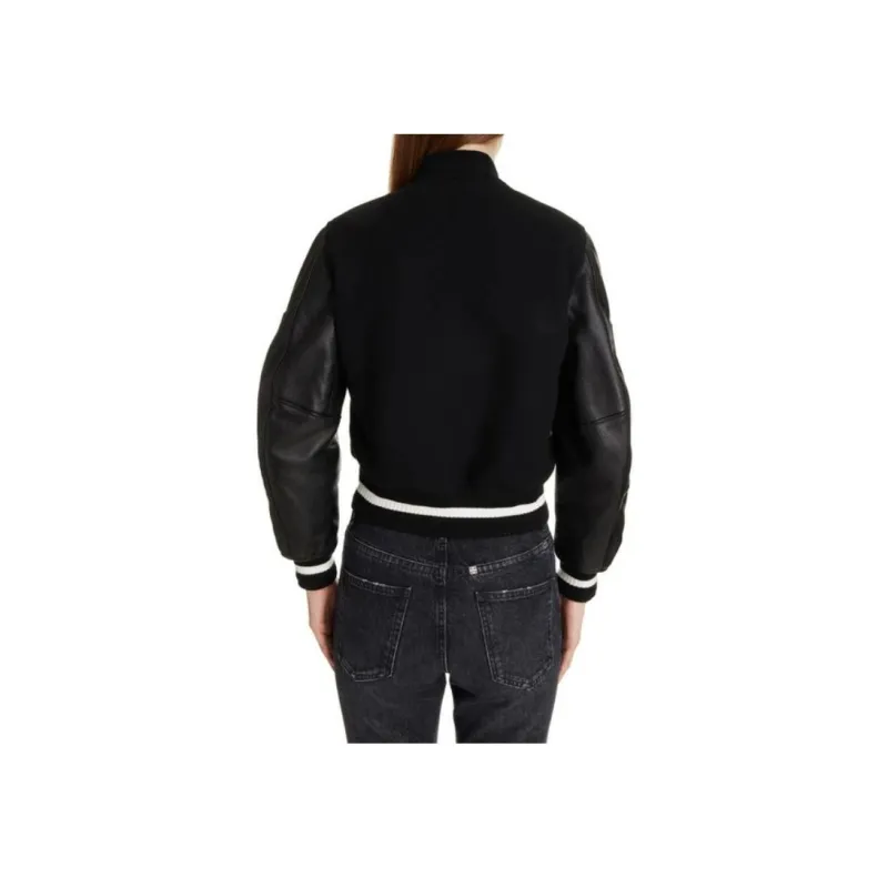 Givenchy Cropped Varsity Jacket-2