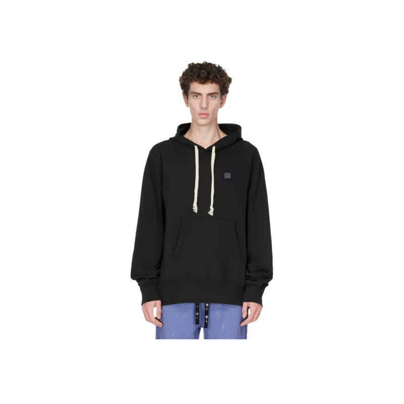 Acne Studios Logo Patch Drawstring Hoodie-2