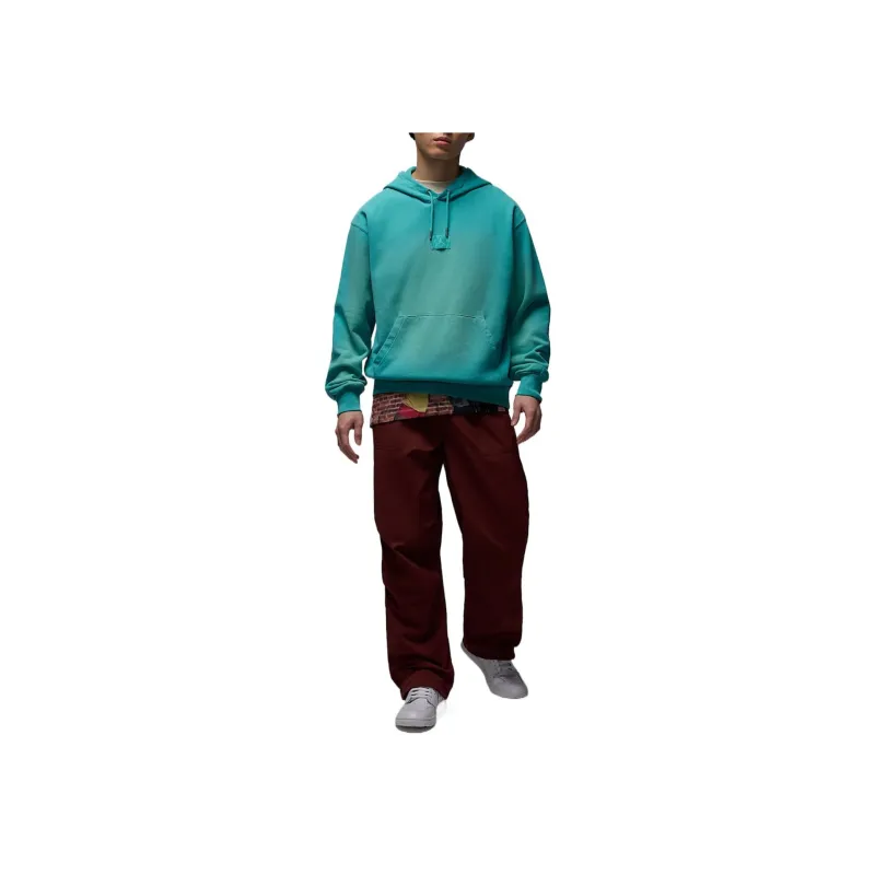 Jordan Flight Fleet Sweatshirt Men's Washable Cyan-2