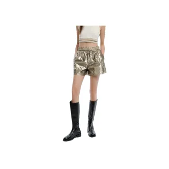 MOCO Casual Shorts Women's Metal Brown