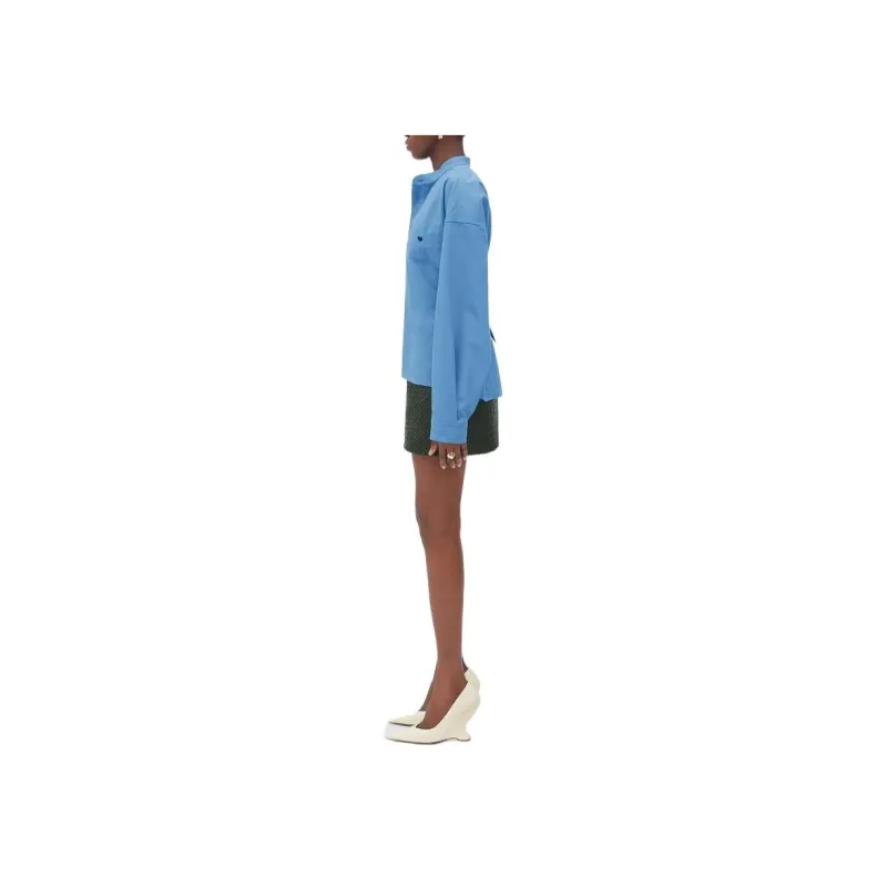 Bottega Veneta FW22 Shirt Women's Blue-2