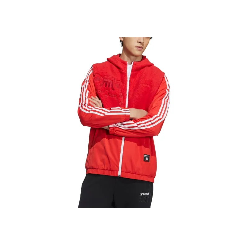 Adidas Jackets Men Red-4