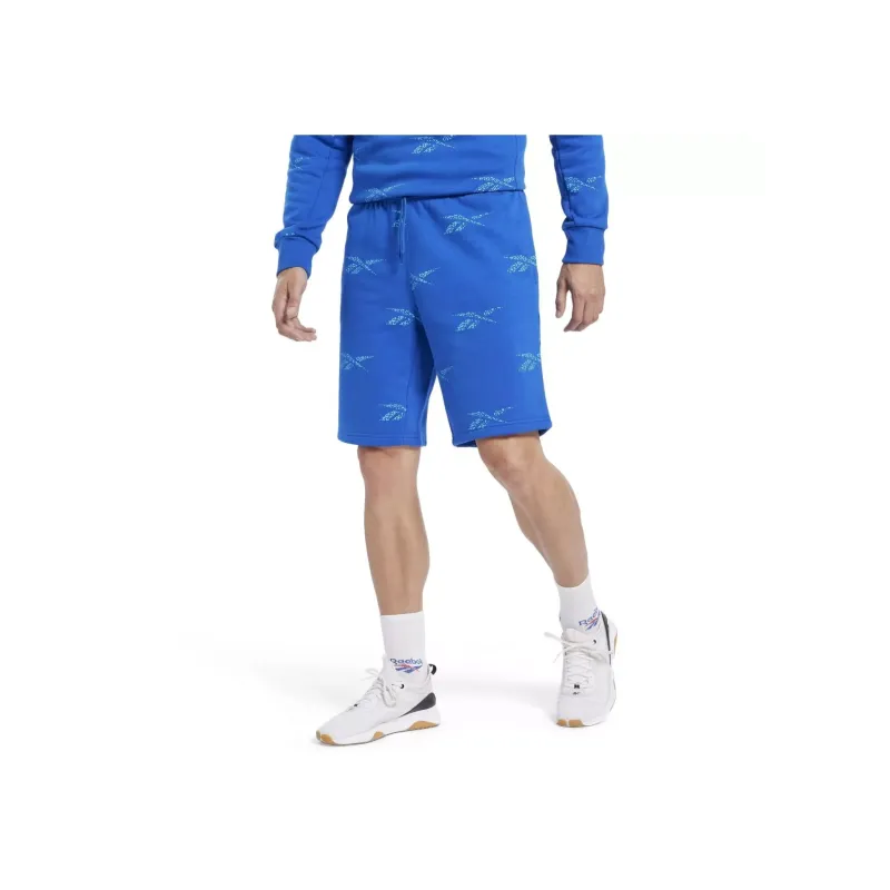 Reebok RI AOP SHORT Sports Shorts Men's Blue-2
