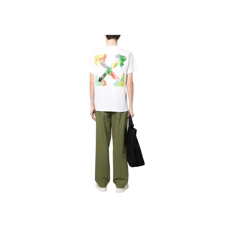 OFF WHITE Brush Arrows Slim Skate S/S Tee-3