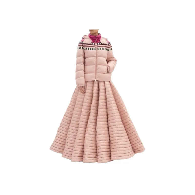 Moncler Down Jacket Women's Pink-1