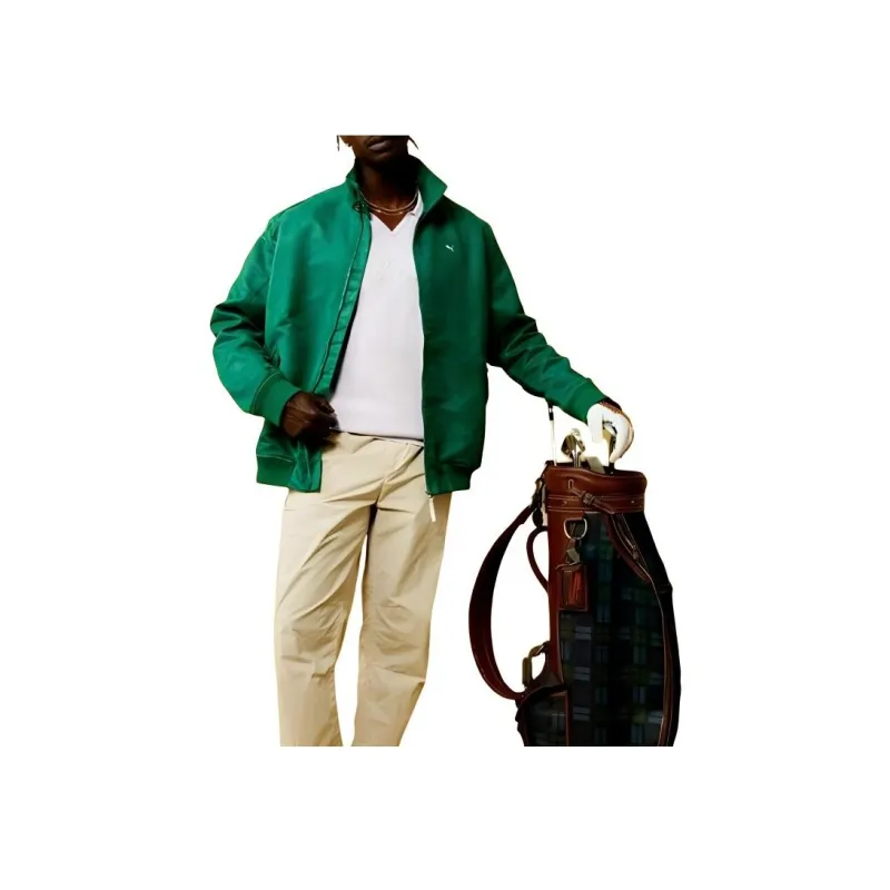PUMA Jackets Men Green-2