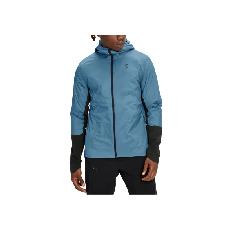 On Insulator Jacket Men's Dark Gray Blue-0
