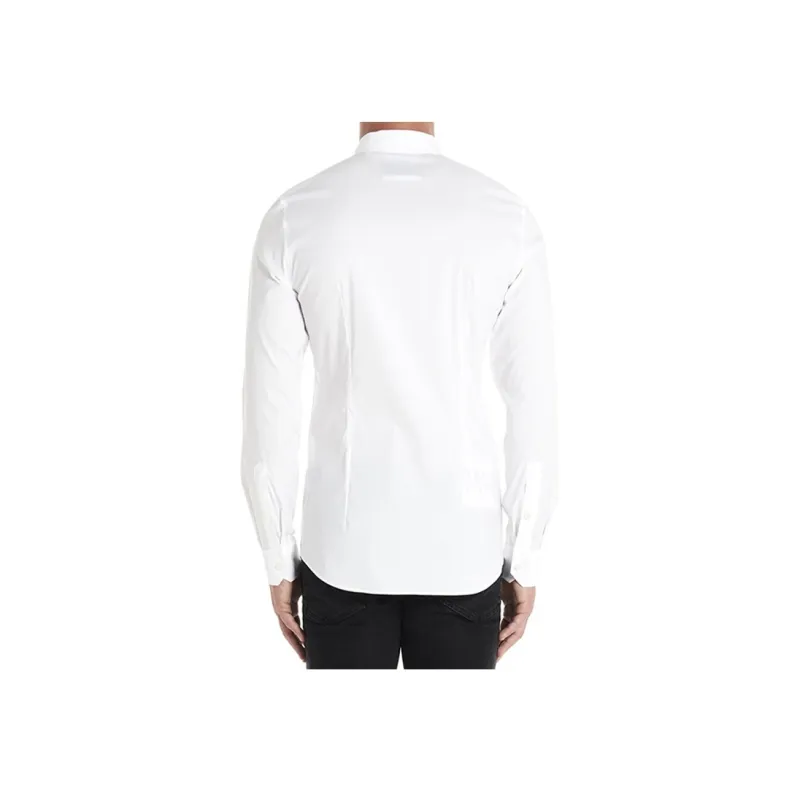 MOSCHINO Teddy Patch Buttoned Shirt-2