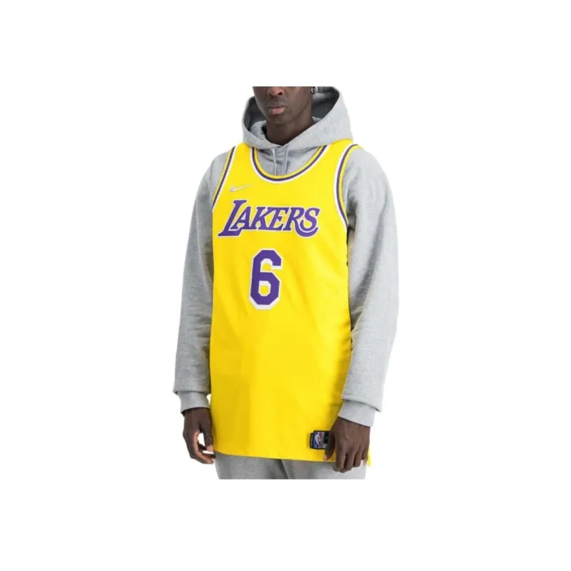 Nike Nba L.A. Lakers LeBron James Icon Edition Authentic Jersey-2