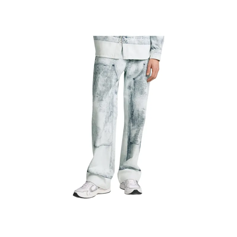 DIOR Jeans Men Blue-1