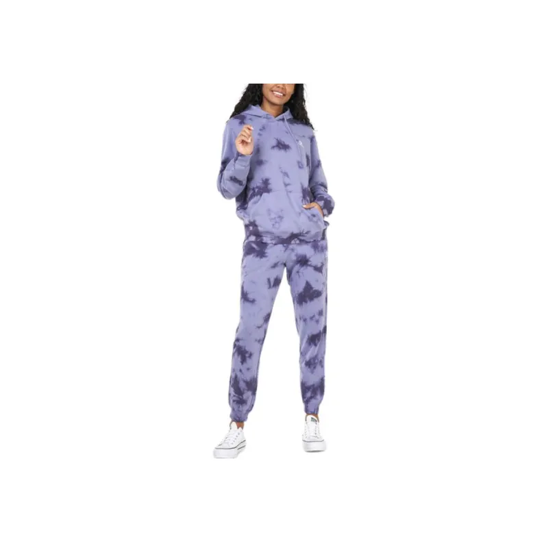 Converse Go to Star Chevron Mono Dye Sweatshirt Unisex Purple-3