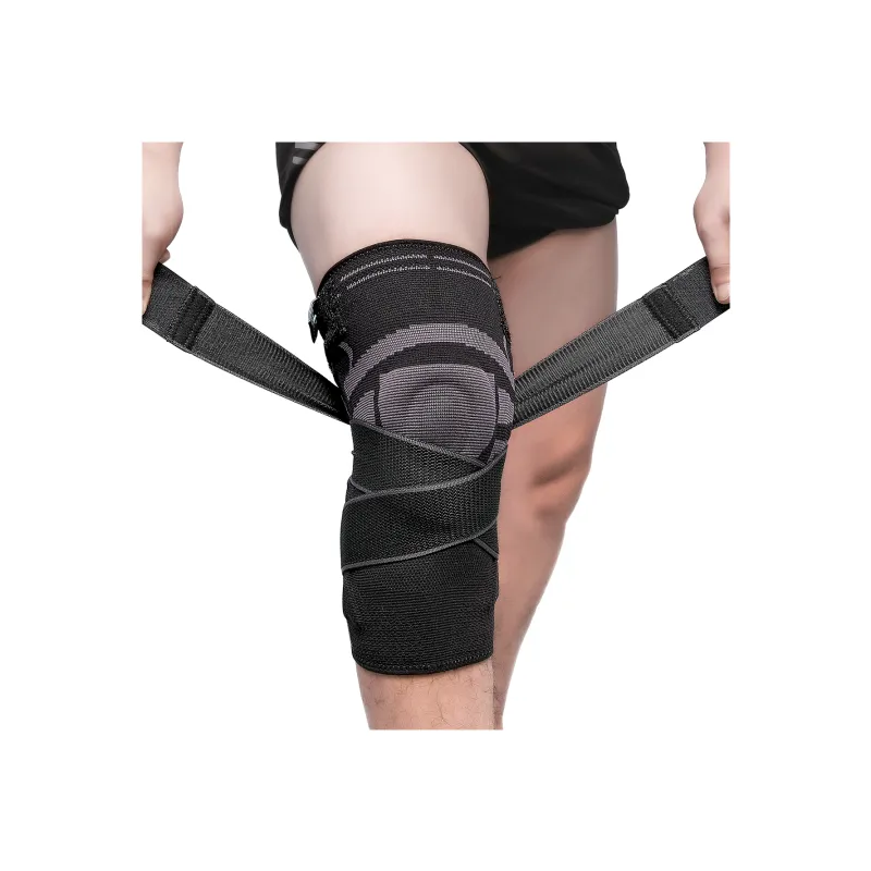 PEAK Running Mountaineering Hiking Cycling Unisex Polyamide Silicone Knee Pads-7