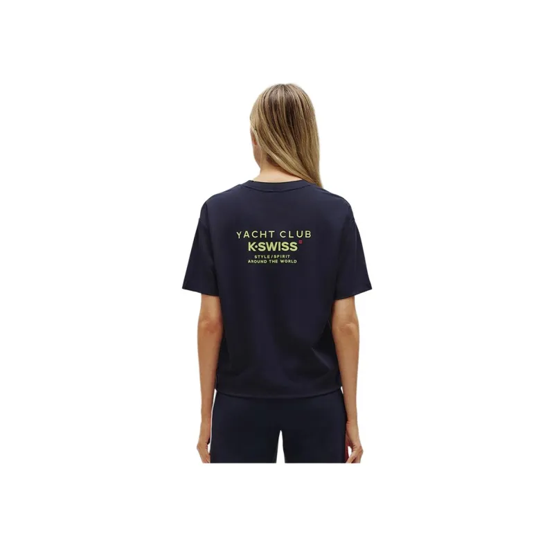 KSWISS T Shirt Women's Dark Indigo-2