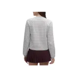 Minimalist Style Stripes White (Yachtie Stripe Vapor White)