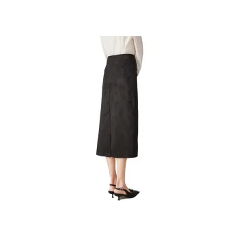 Like The Age Of Water Spring, Summer, Fall Long Sleeved Dresses Regular Women's Black