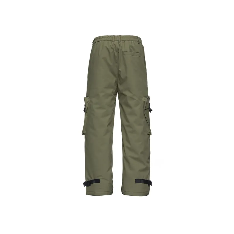 Jeep Down Insulated Pants Unisex Forest Green-1