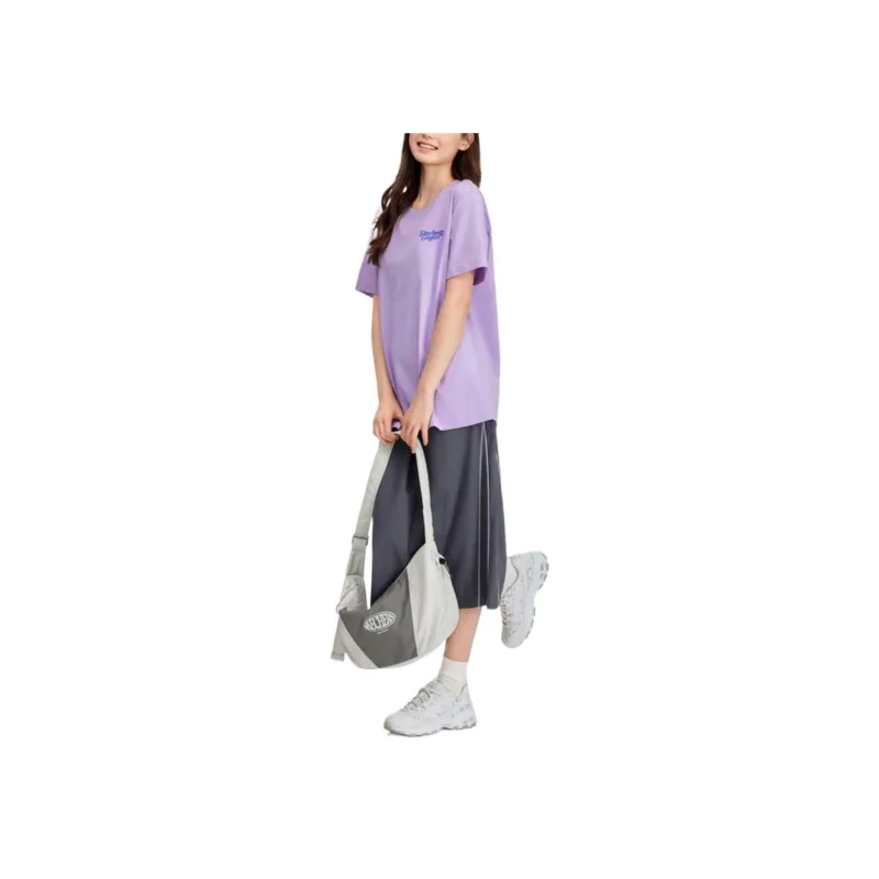 Skechers T Shirt Unisex Lavender 00KC-2