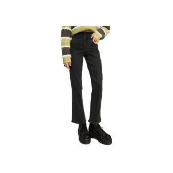 ELF SACK Black High Rise Bootcut Jeans Women's