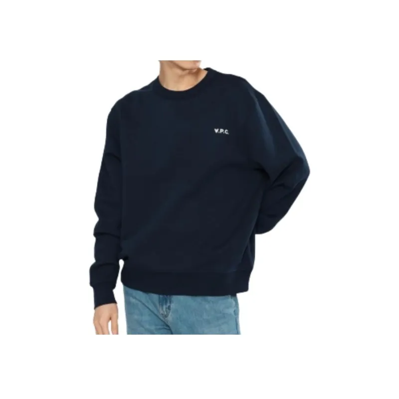 A.P.C Logo Printed Crewneck Sweatshirt-2