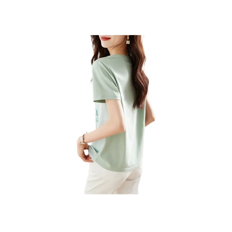 Mo Han Yi Mei Regular T Shirt Women's-1
