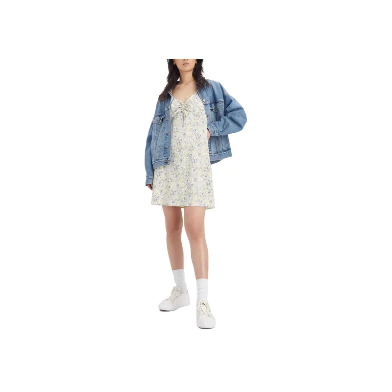 Levis Short-Sleeved Dresses Women's Multicolor-4