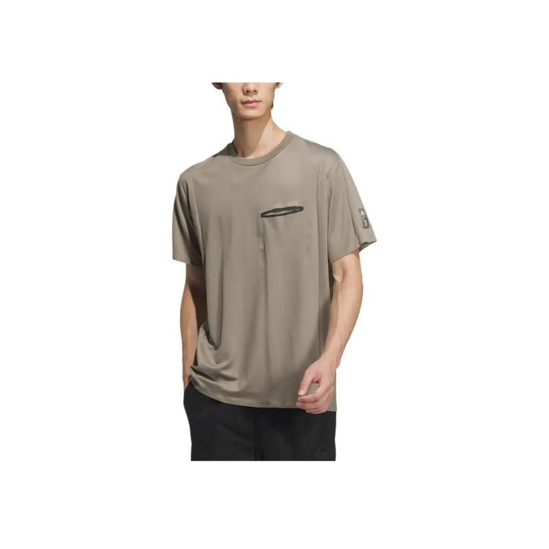 Adidas Wuji Cool T Shirt T Shirt Men's Earth Umber-1