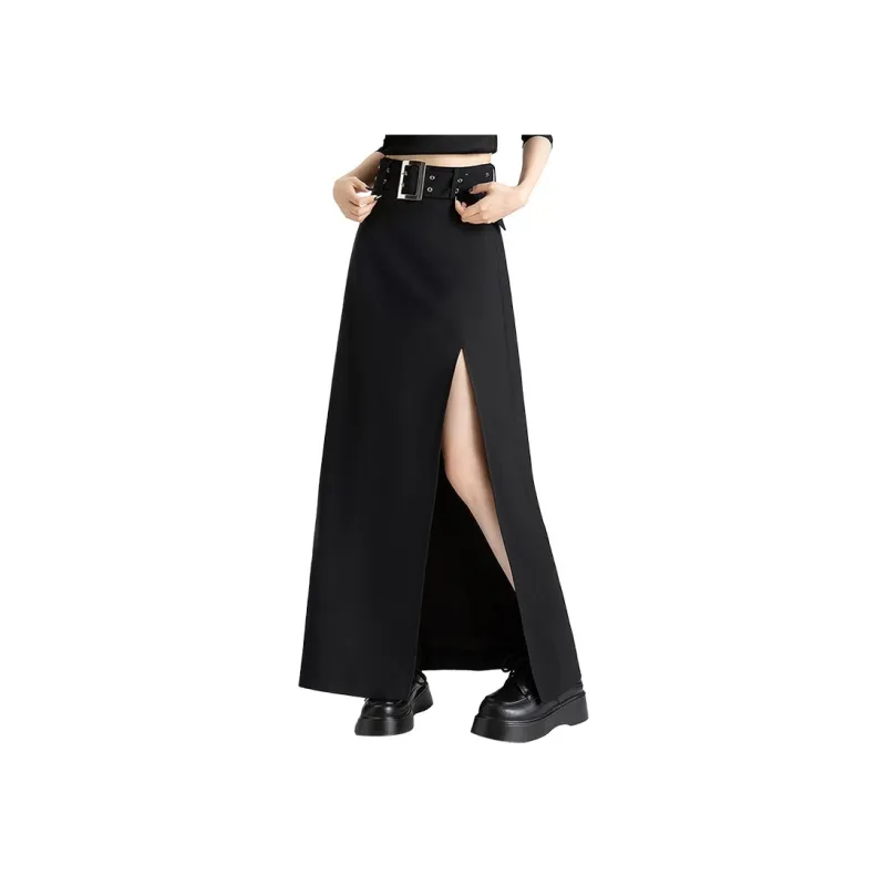 Cypress House Casual Long Skirt Women's Black-0