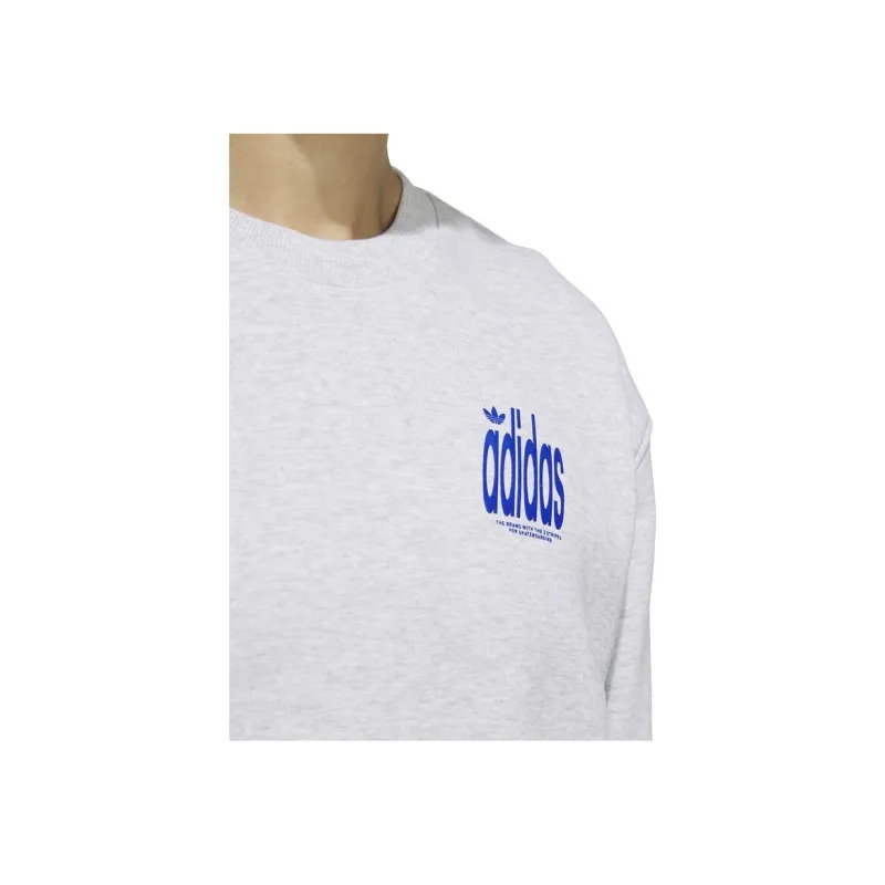 Adidas Sweatshirts Men White-4