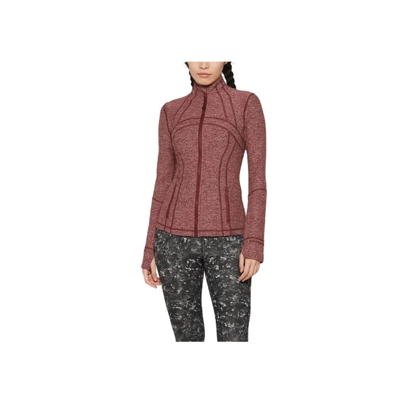 Lululemon Define Jacket Women's Multicolor Red Brown-0