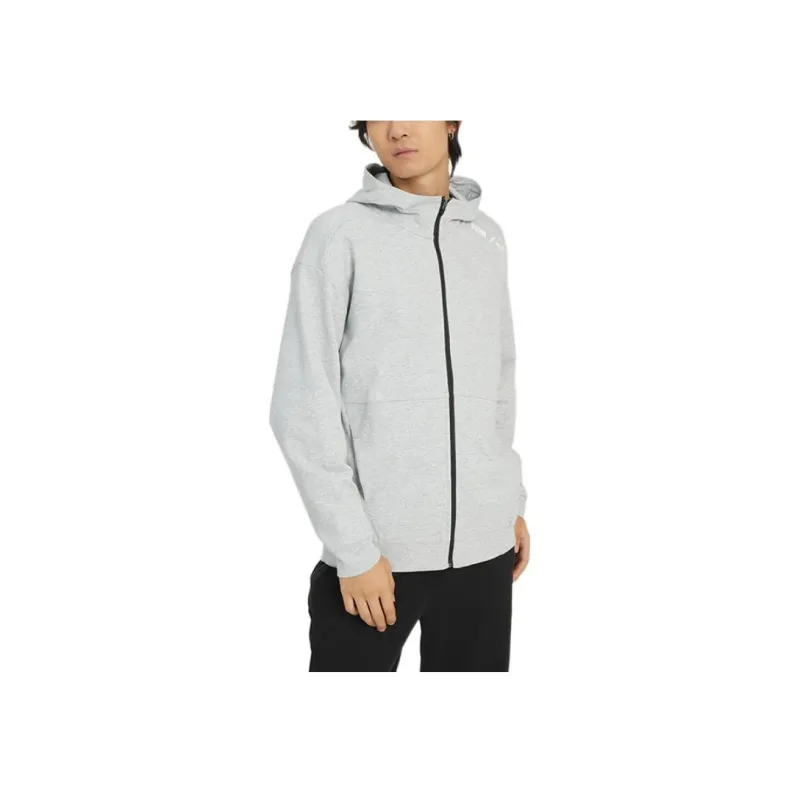 PUMA Jackets Men Light Gray-2