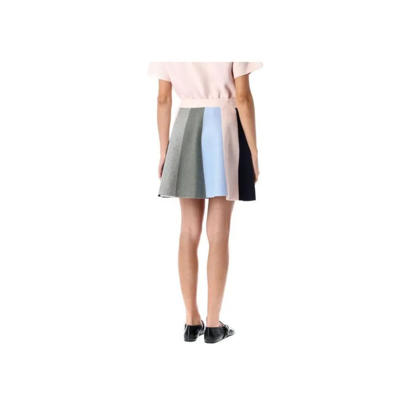 JW Anderson Striped Mini Skirt-1