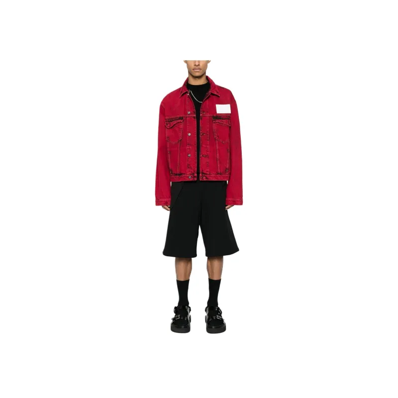 A COLD WALL* Panelled Cotton Bermuda Shorts-1