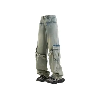 XINIYA TRAVEL Jeans Unisex Washed Color