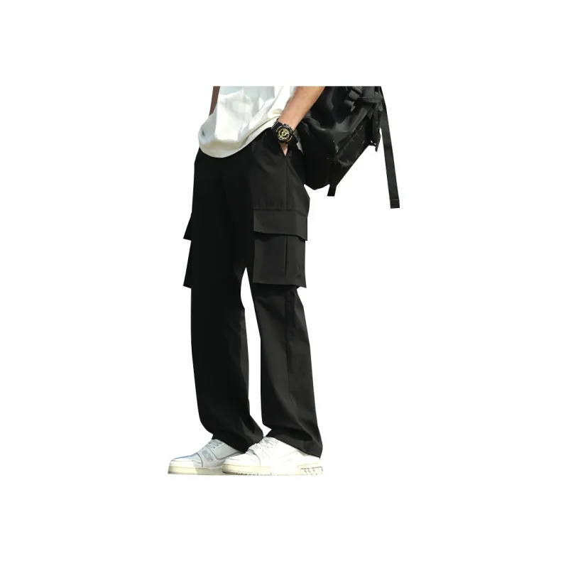 ALEXANDRO FRATELLI Casual Pants Men's Black-3