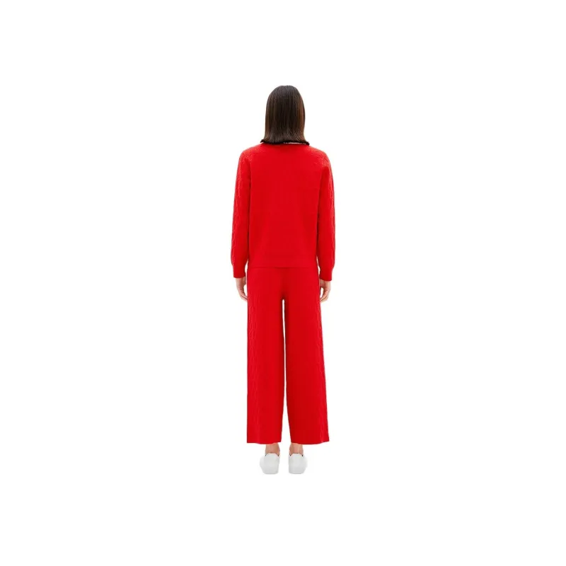 XII BASKET Casual Pants Women's China Red-1