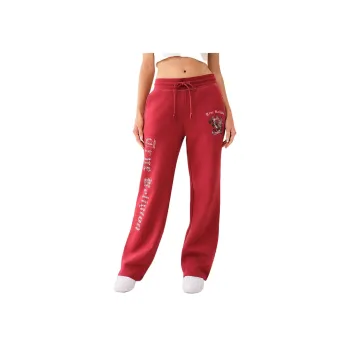 TRUE RELIGION Knitted Sweatpants Women's Red