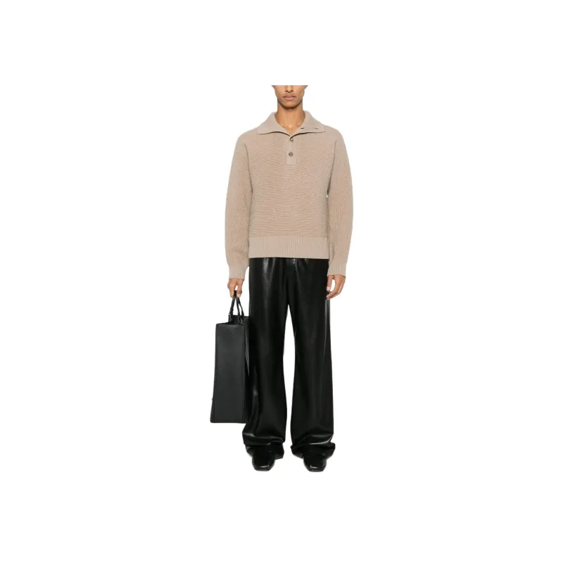 NANUSHKA Faux leather Trousers-1