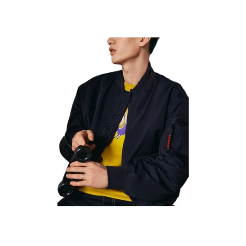 Levis Puffer Jackets Men Black-2