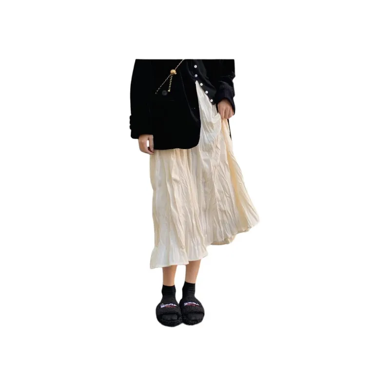Mu Xiao Xin Casual Long Skirt Women's-0