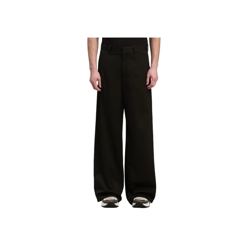 PALM ANGELS Monogram Straight leg Trousers-1
