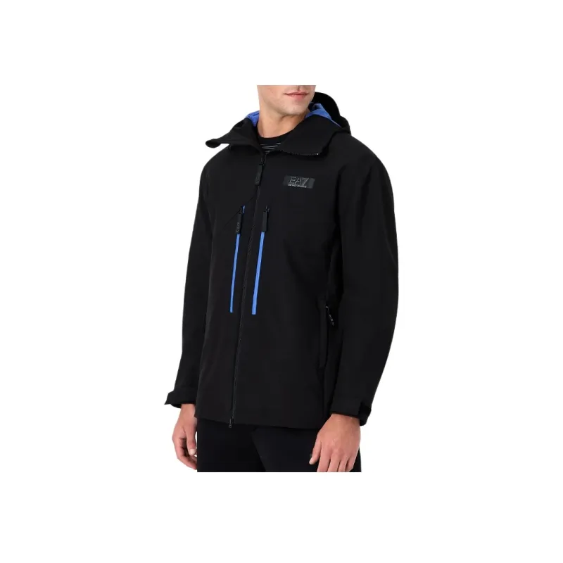 EMPORIO ARMANI EA7 Jackets Coats Men's Black-2