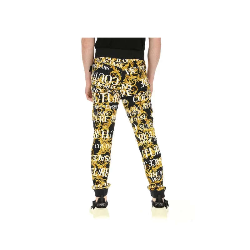 VERSACE JEANS COUTURE Jogger Sports Pants Men's Black-5