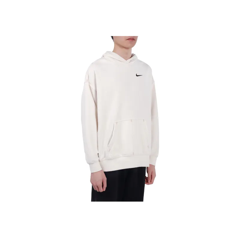 Nike Sportswear Swoosh Oversize Hoodie White-2